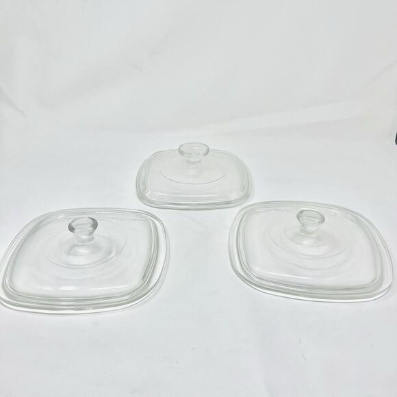 Vintage Corning Ware Casserole Baking Dishes x 3 Blue Cornflower (H4) 6 Pc USA - Picture 6 of 14